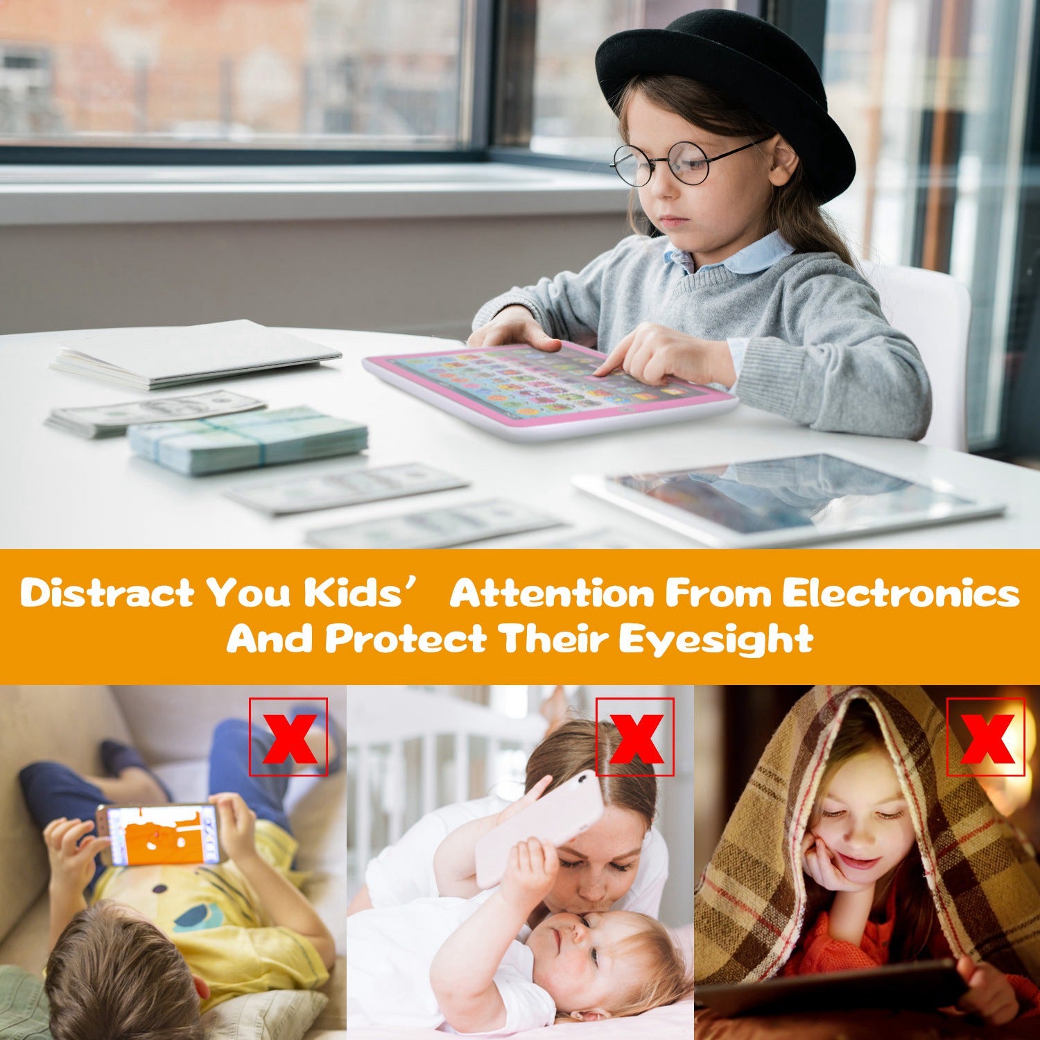 Toddler  Educational Learning Study Tablet